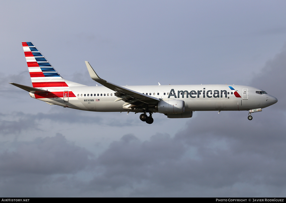 Aircraft Photo of N930NN | Boeing 737-823 | American Airlines | AirHistory.net #813840