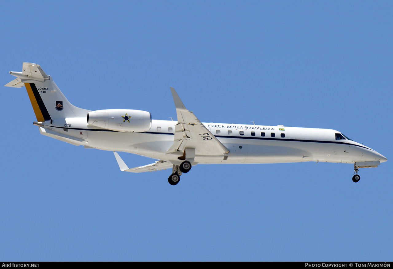 Aircraft Photo of 2581 / FAB2581 | Embraer VC-99B (EMB-135BJ) | Brazil - Air Force | AirHistory.net #813842
