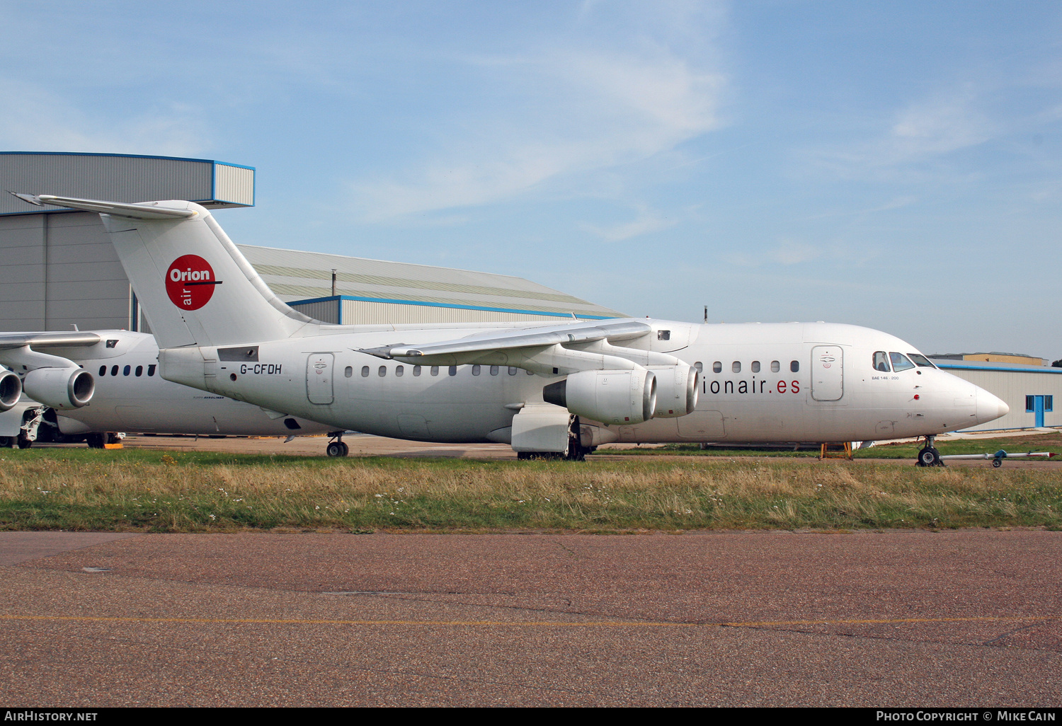 Aircraft Photo of G-CFDH | British Aerospace BAe-146-200 | Orionair | AirHistory.net #813844