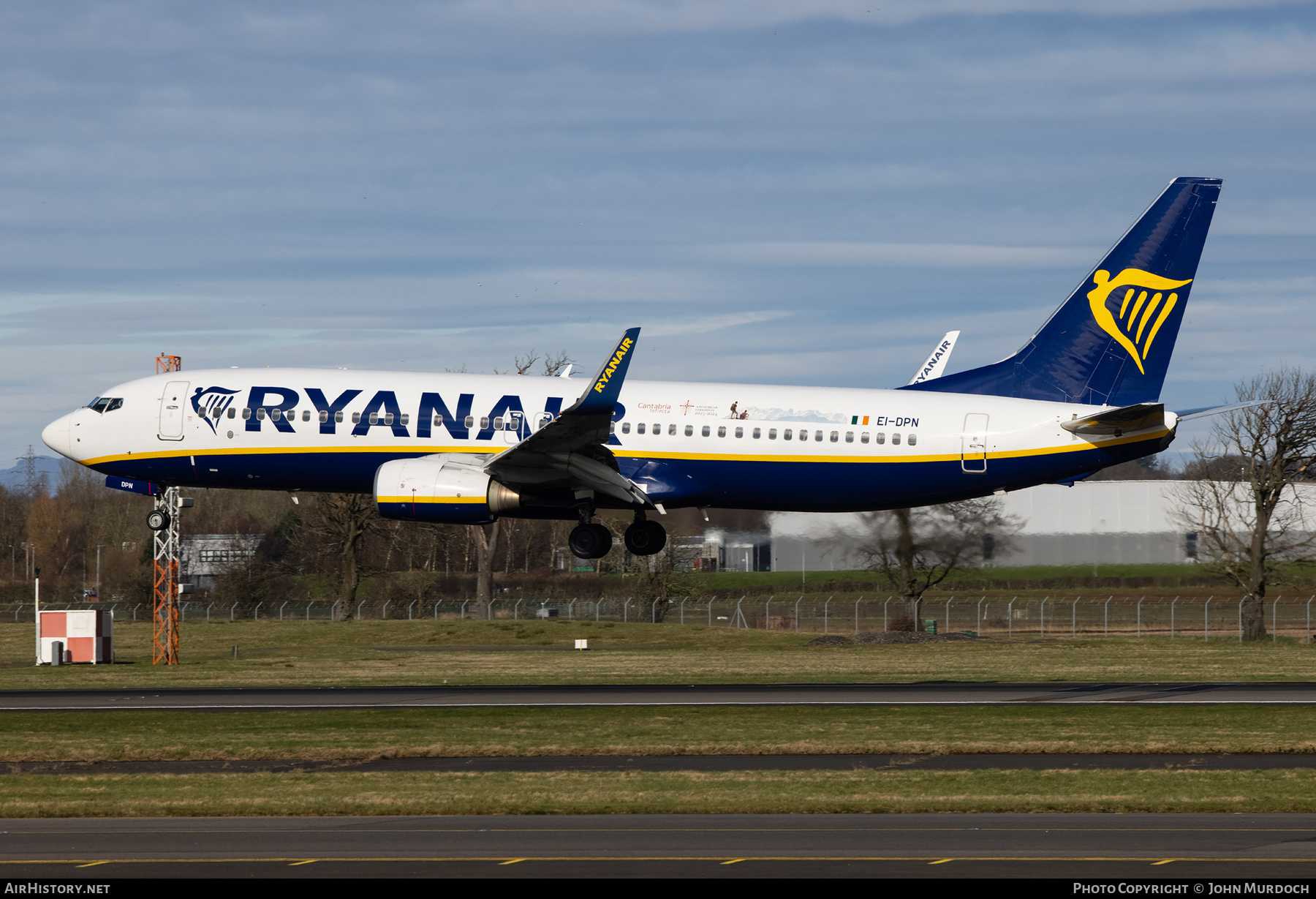 Aircraft Photo of EI-DPN | Boeing 737-8AS | Ryanair | AirHistory.net #813850