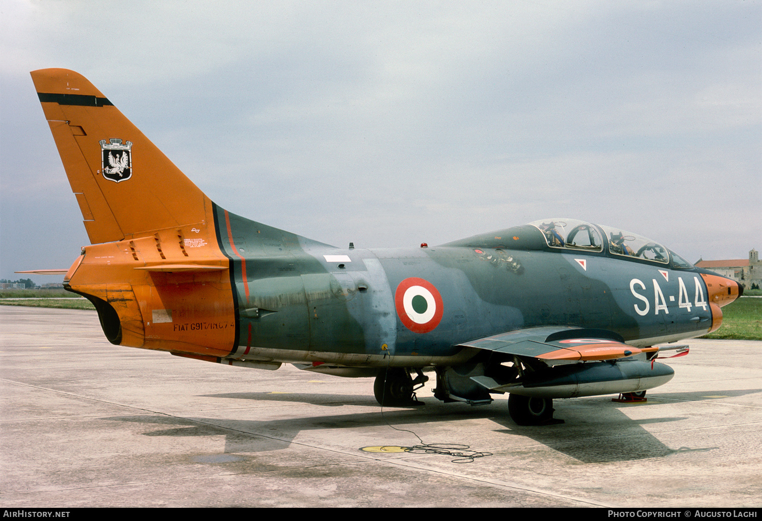 Aircraft Photo of MM6344 | Fiat G-91T/1 | Italy - Air Force | AirHistory.net #813854