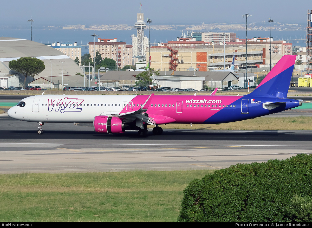 Aircraft Photo of 9H-WDY | Airbus A321-271NX | Wizz Air | AirHistory.net #813863