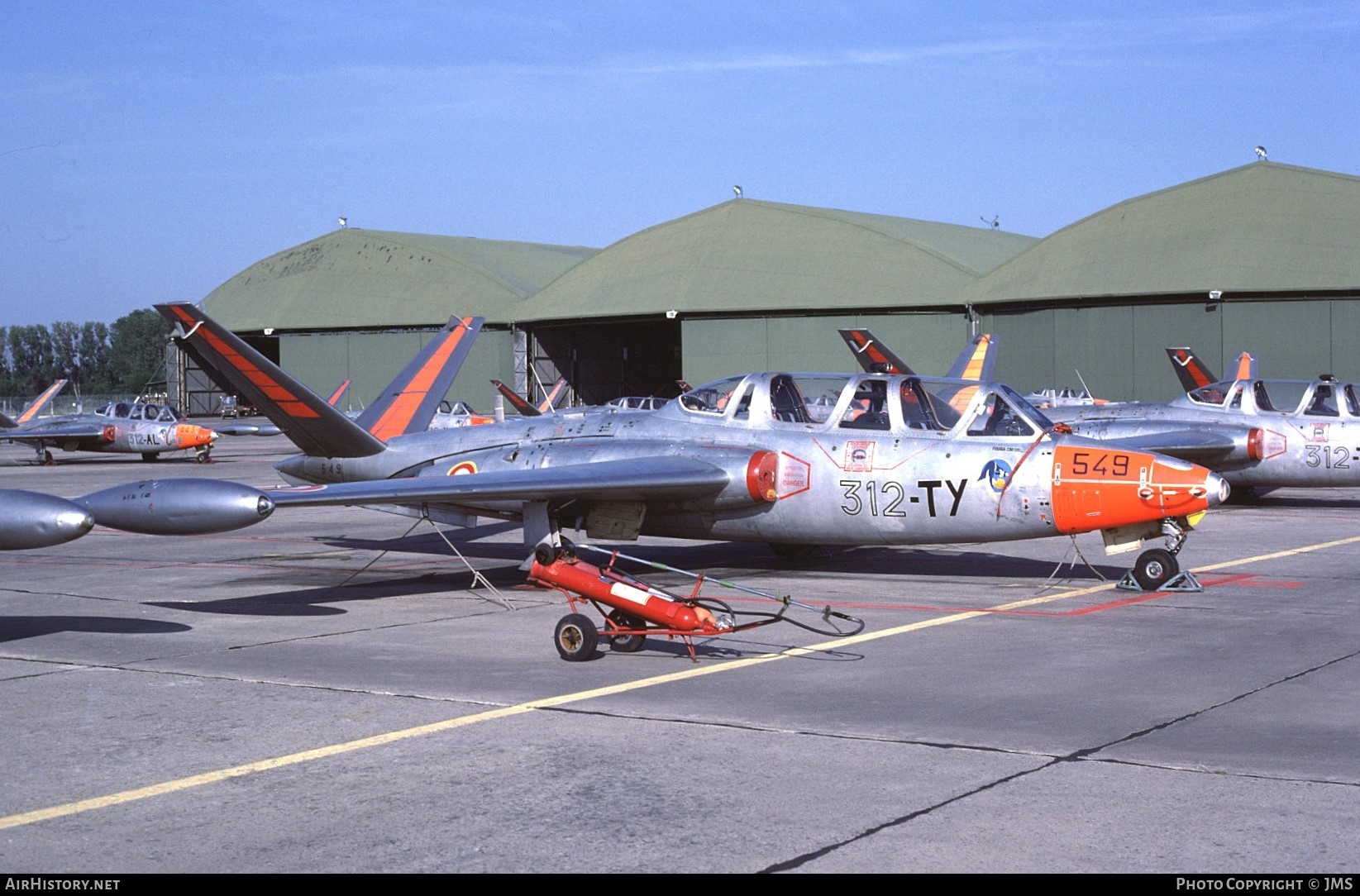 Aircraft Photo of 549 | Fouga CM-170R Magister | France - Air Force | AirHistory.net #813867