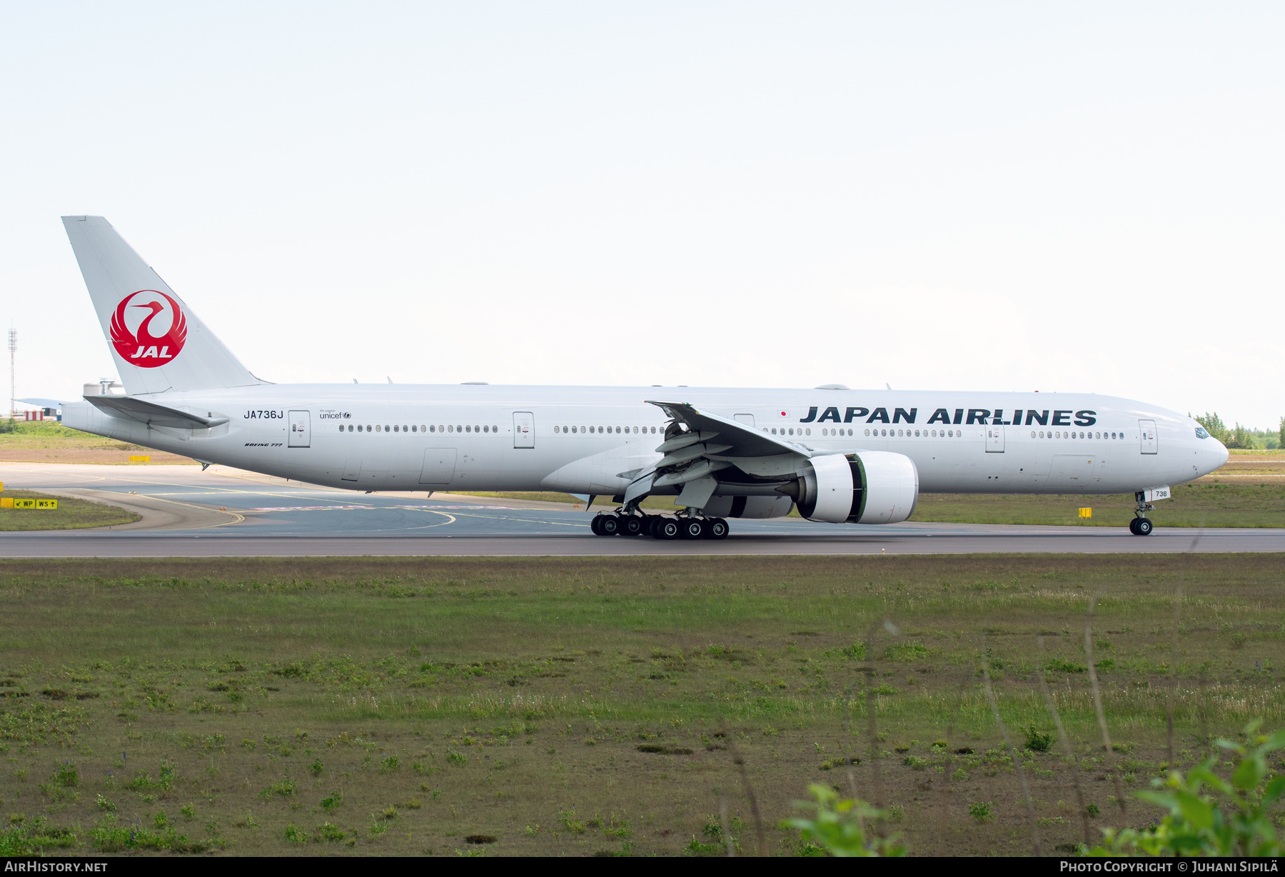 Aircraft Photo of JA736J | Boeing 777-346/ER | Japan Airlines - JAL | AirHistory.net #813874