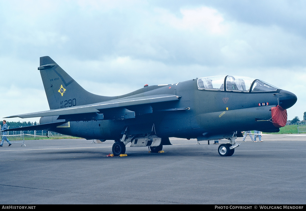 Aircraft Photo of 80-0290 / AF80-290 | Vought A-7K Corsair II | USA - Air Force | AirHistory.net #813880