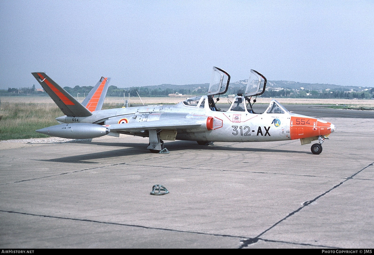 Aircraft Photo of 554 | Fouga CM-170R Magister | France - Air Force | AirHistory.net #813885