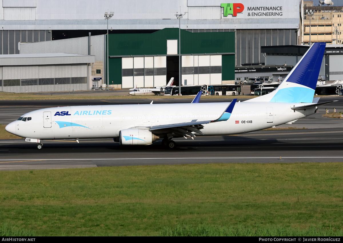 Aircraft Photo of OE-IXB | Boeing 737-8AS(BCF) | ASL Airlines | AirHistory.net #813887