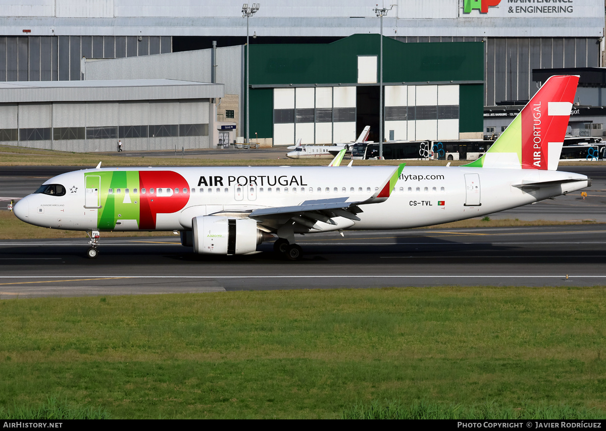 Aircraft Photo of CS-TVL | Airbus A320-251N | TAP Air Portugal | AirHistory.net #813890