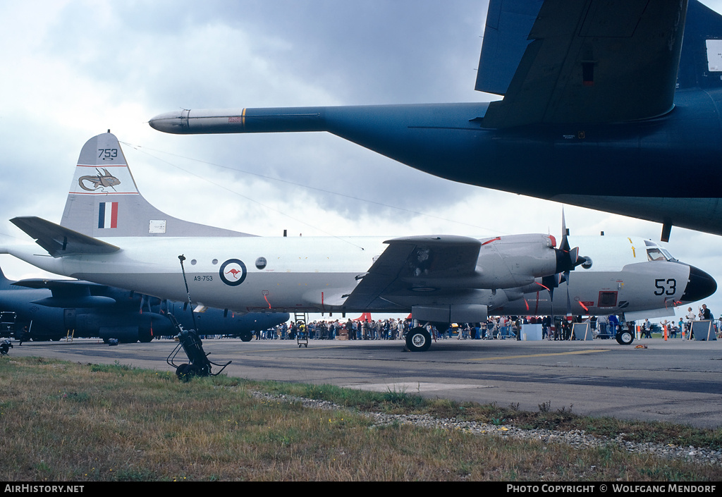 Aircraft Photo of A9-753 | Lockheed P-3C Orion | Australia - Air Force | AirHistory.net #813897