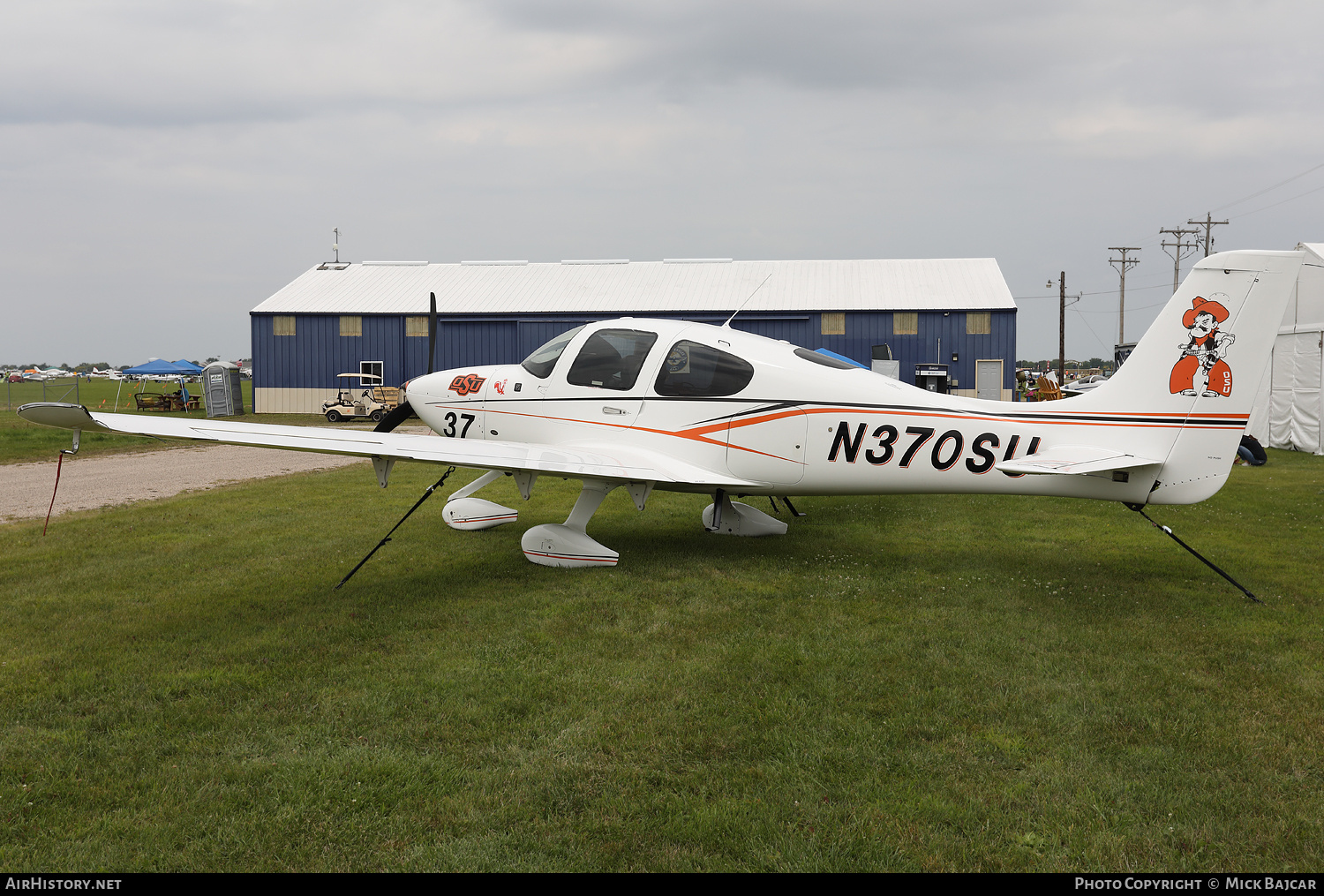 Aircraft Photo of N370SU | Cirrus SR-20 G6 | OSU - Oklahoma State University | AirHistory.net #813909