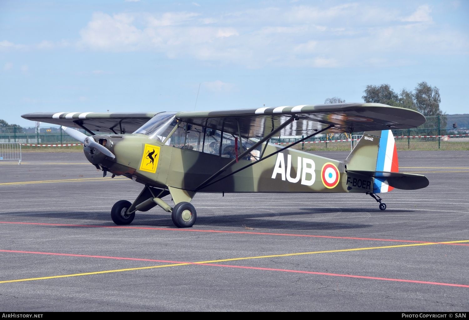 Aircraft Photo of F-BOER | Piper PA-18-95 Super Cub | France - Army | AirHistory.net #813911