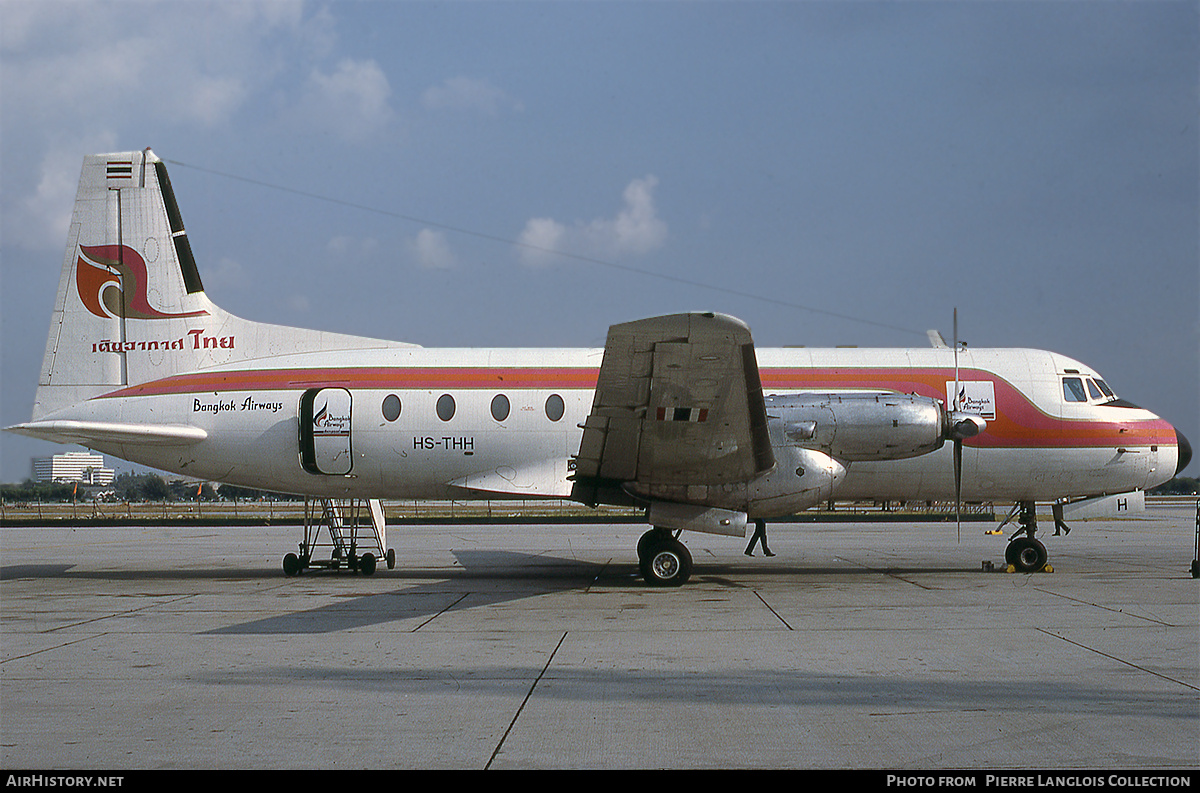 Aircraft Photo of HS-THH | Hawker Siddeley HS-748 Srs2/243 | Bangkok Airways | AirHistory.net #813928