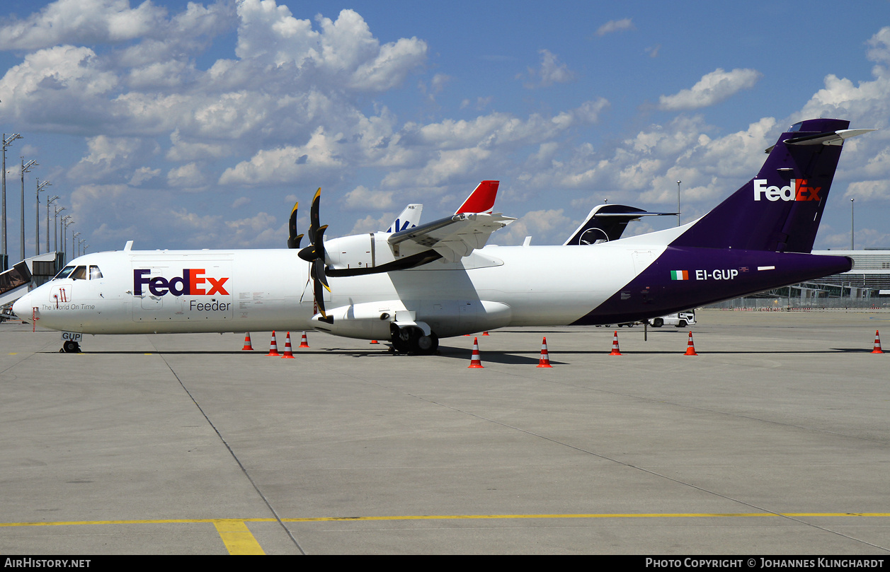 Aircraft Photo of EI-GUP | ATR ATR-72-600F (ATR-72-212A) | FedEx Feeder | AirHistory.net #813931
