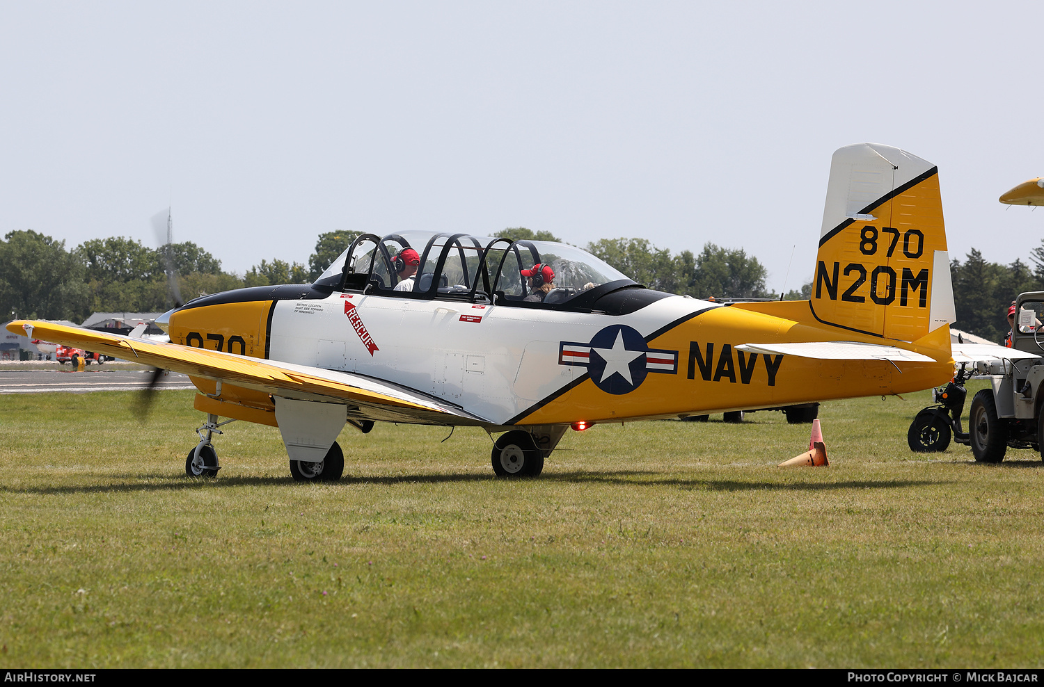 Aircraft Photo of N20M | Beech T-34B Mentor | USA - Navy | AirHistory.net #813949