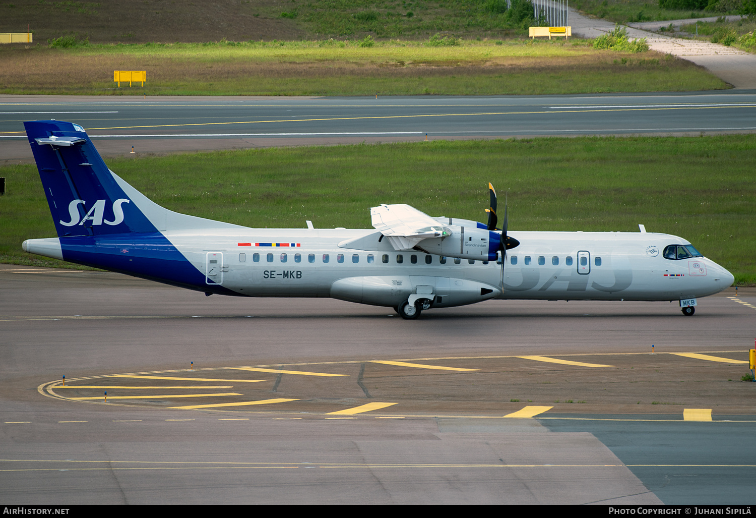 Aircraft Photo of SE-MKB | ATR ATR-72-600 (ATR-72-212A) | Scandinavian Airlines - SAS | AirHistory.net #813951