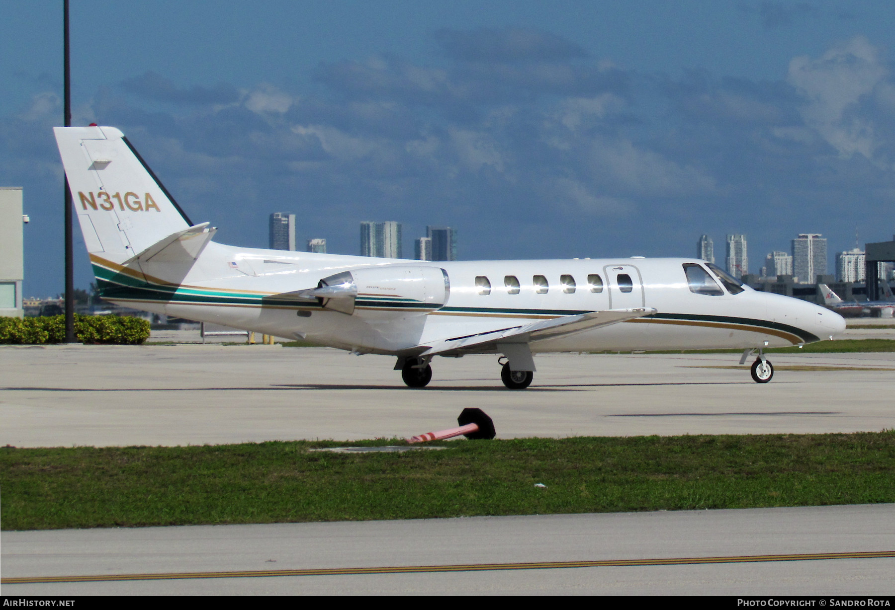 Aircraft Photo of N31GA | Cessna 550 Citation II | AirHistory.net #813964