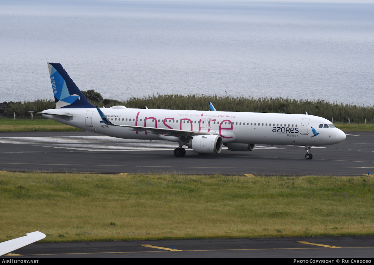 Aircraft Photo of CS-TSI | Airbus A321-253NX | Azores Airlines | AirHistory.net #813965