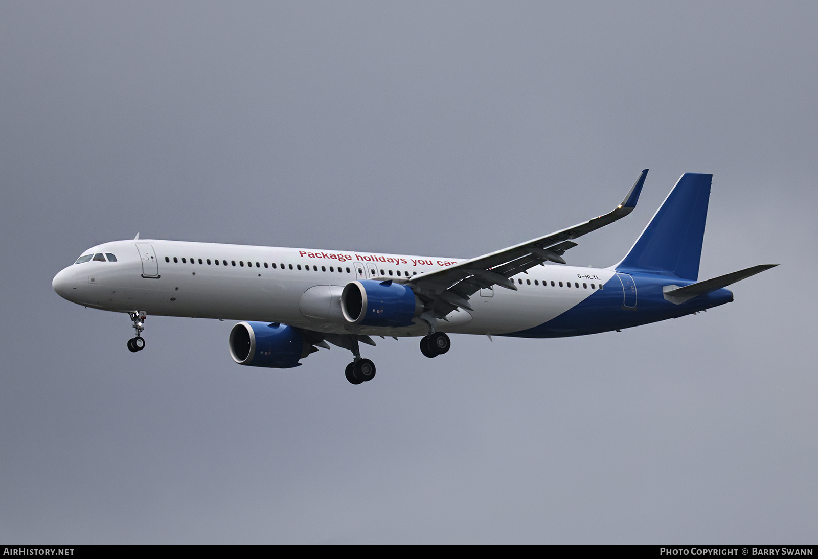 Aircraft Photo of G-HLYL | Airbus A321-251NX | Jet2 Holidays | AirHistory.net #813973