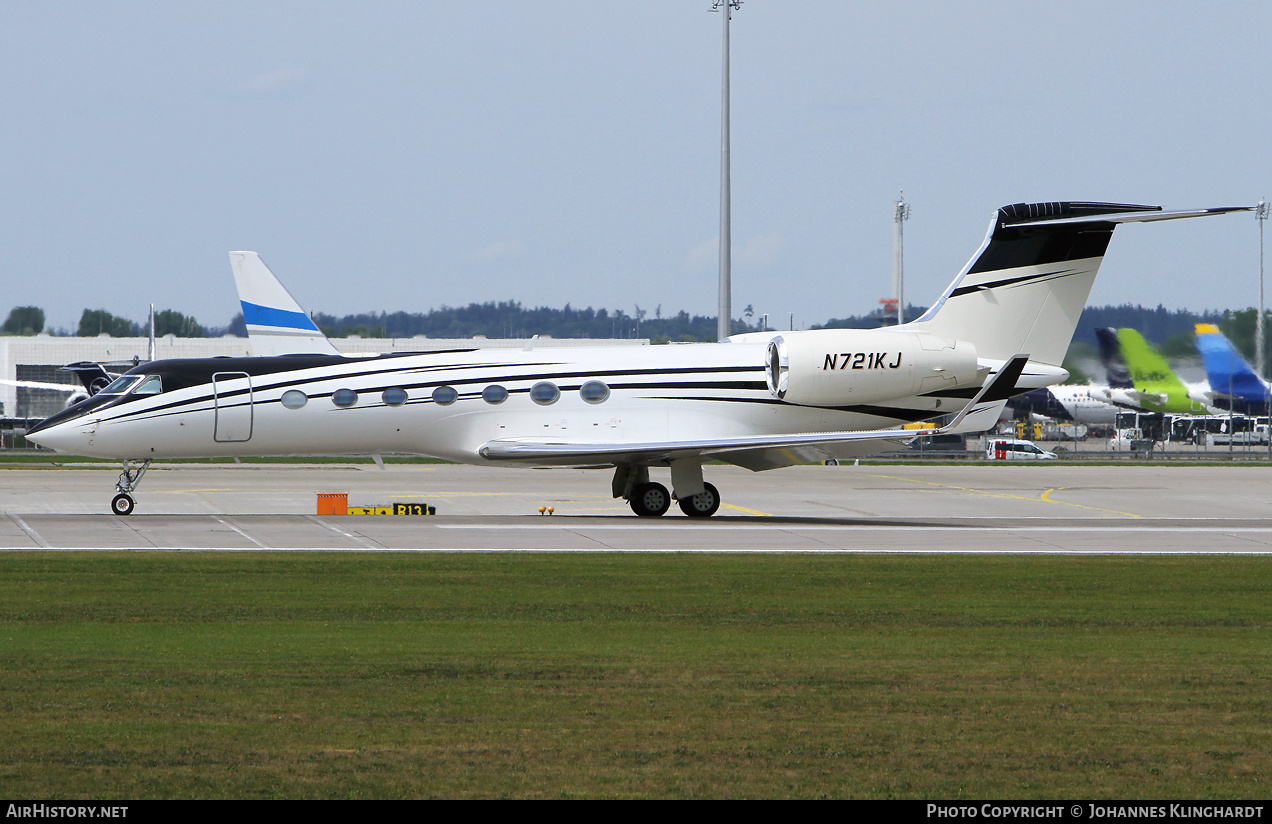 Aircraft Photo of N721KJ | Gulfstream Aerospace G-V-SP Gulfstream G550 | AirHistory.net #813977