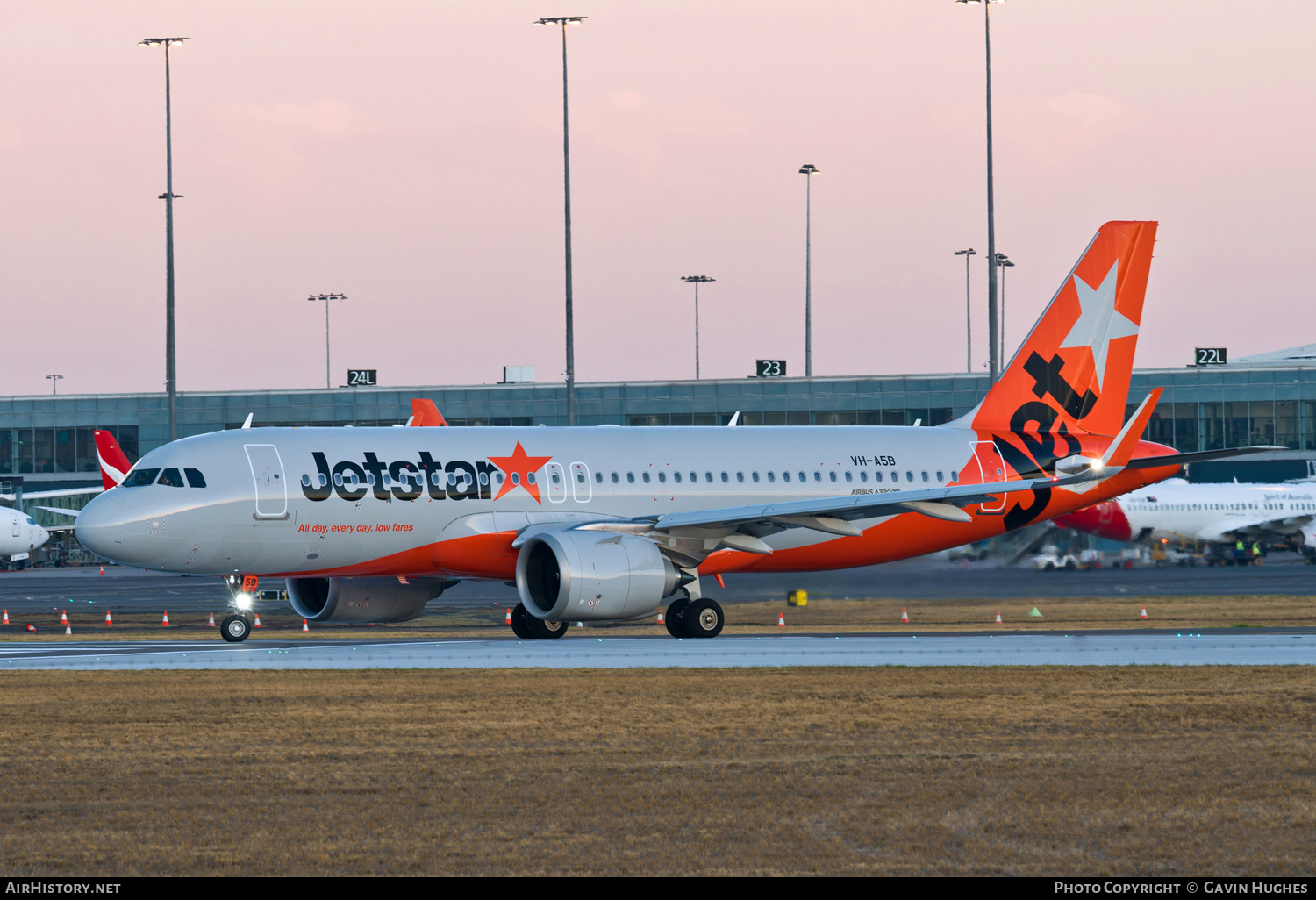 Aircraft Photo of VH-A5B | Airbus A320-251N | Jetstar Airways | AirHistory.net #813983