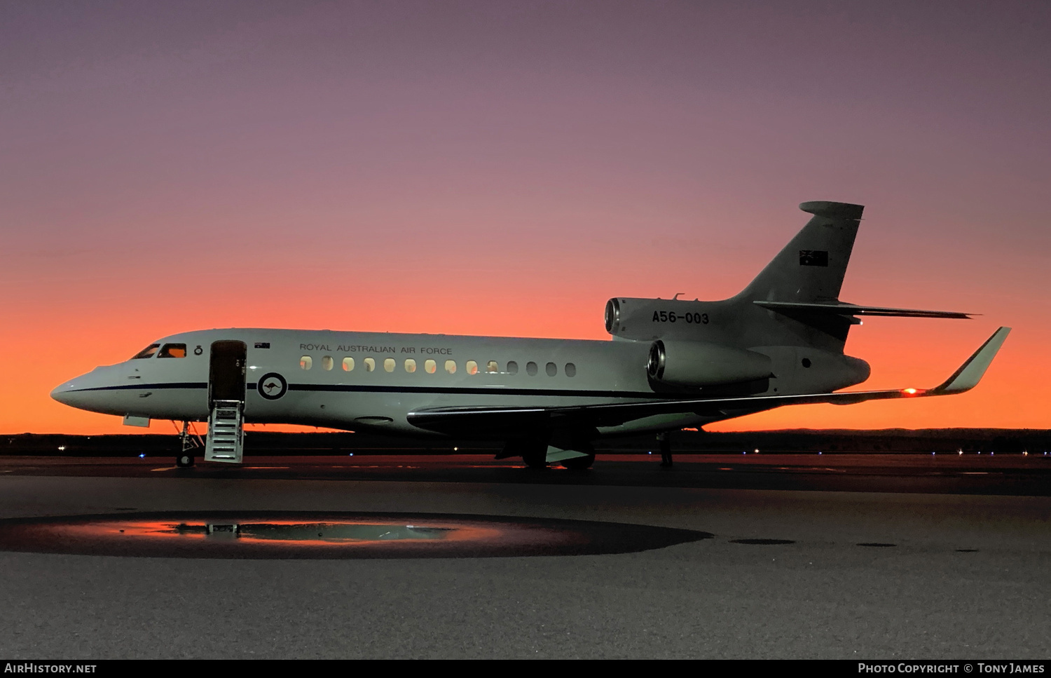 Aircraft Photo of A56-003 | Dassault Falcon 7X | Australia - Air Force | AirHistory.net #813997