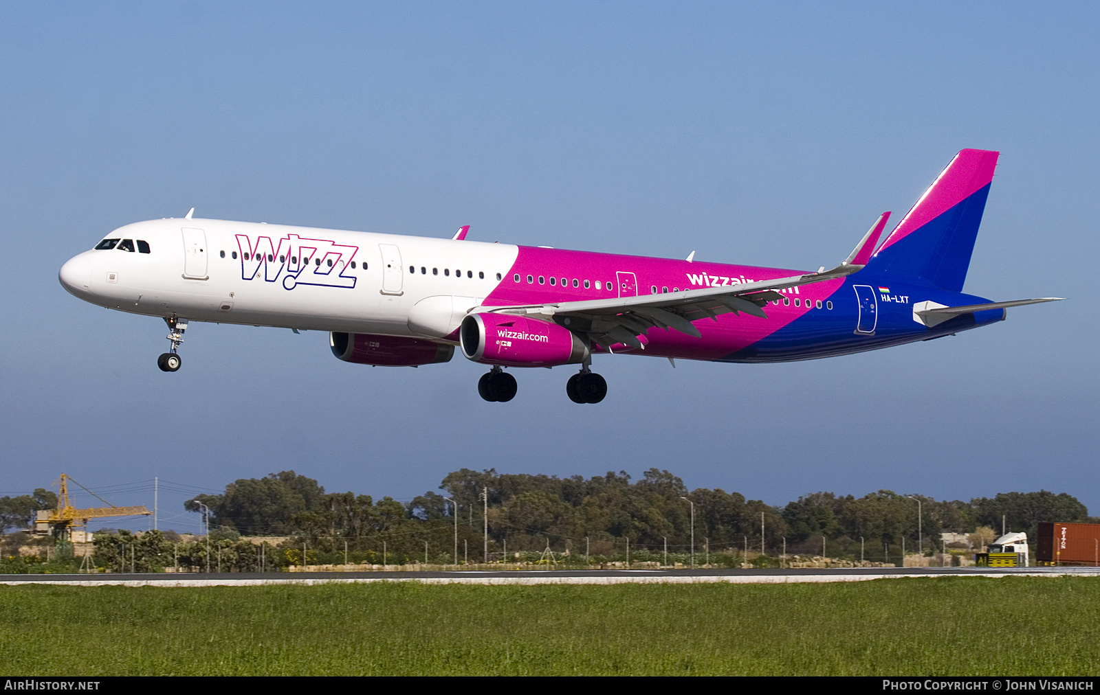Aircraft Photo of HA-LXT | Airbus A321-231 | Wizz Air | AirHistory.net #813999