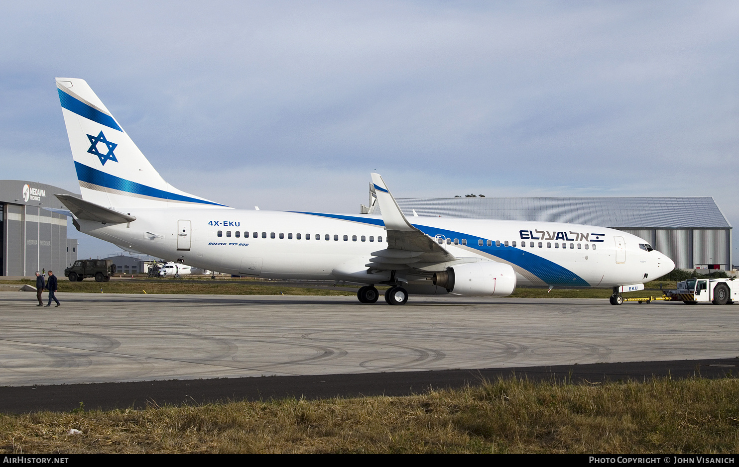 Aircraft Photo of 4X-EKU | Boeing 737-8Z9 | El Al Israel Airlines | AirHistory.net #814003