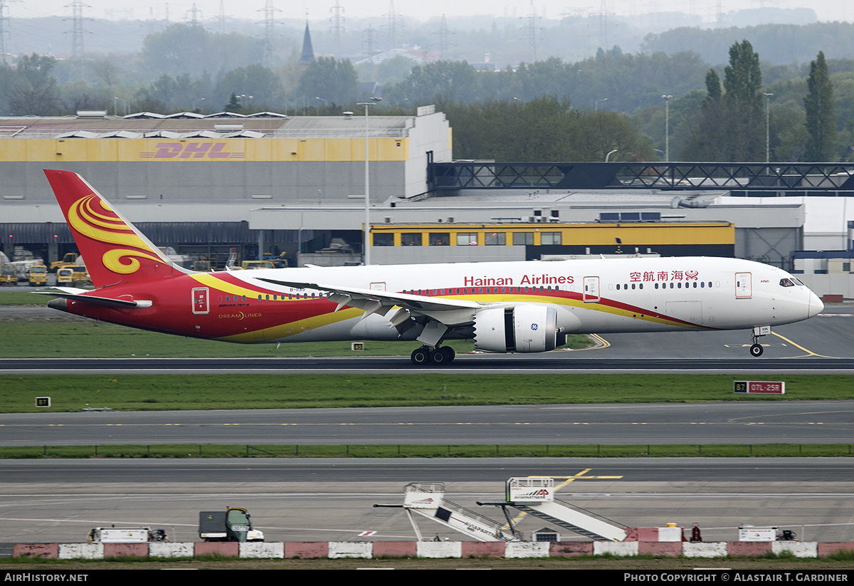 Aircraft Photo of B-1135 | Boeing 787-9 Dreamliner | Hainan Airlines | AirHistory.net #814027