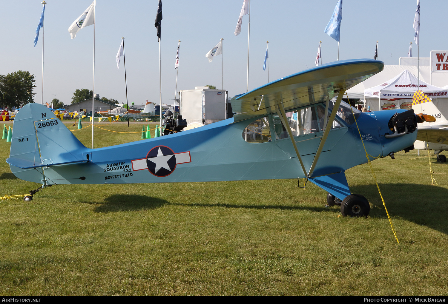 Aircraft Photo of N26053 / 26053 | Piper J-3F-65 Cub | USA - Navy | AirHistory.net #814033