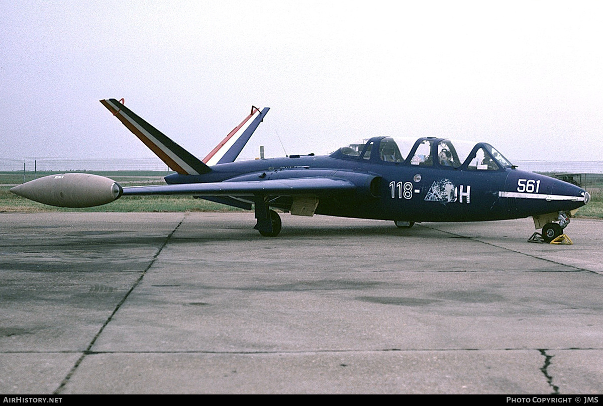 Aircraft Photo of 561 | Fouga CM-170R Magister | France - Air Force | AirHistory.net #814036