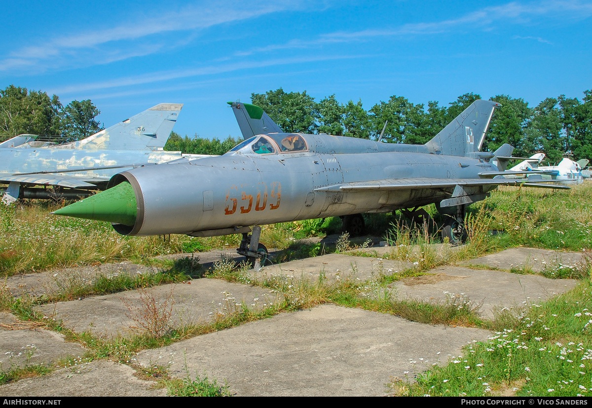 Aircraft Photo of 6509 | Mikoyan-Gurevich MiG-21PFM | Poland - Air Force | AirHistory.net #814042