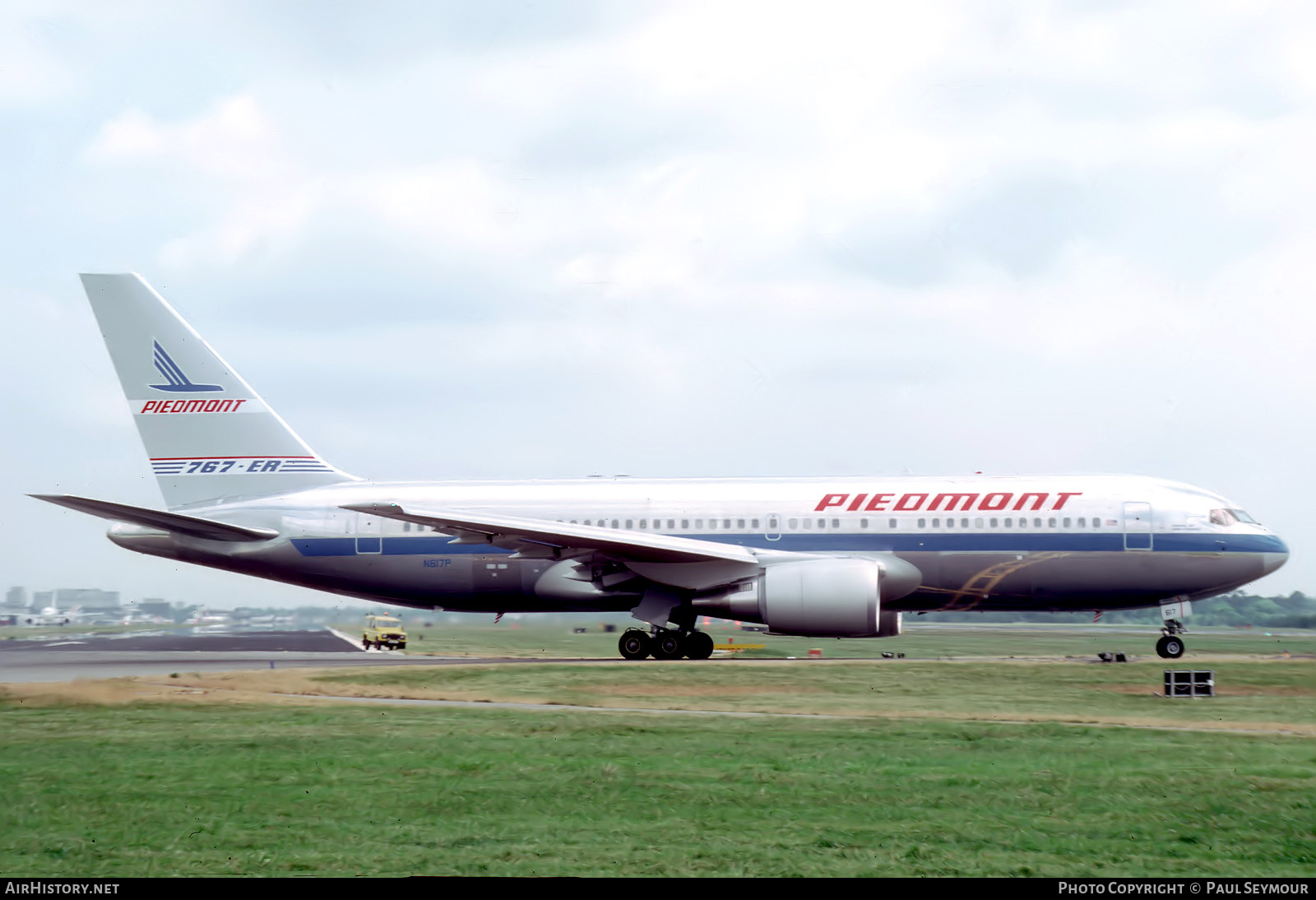 Aircraft Photo of N617P | Boeing 767-201/ER | Piedmont Airlines | AirHistory.net #814052