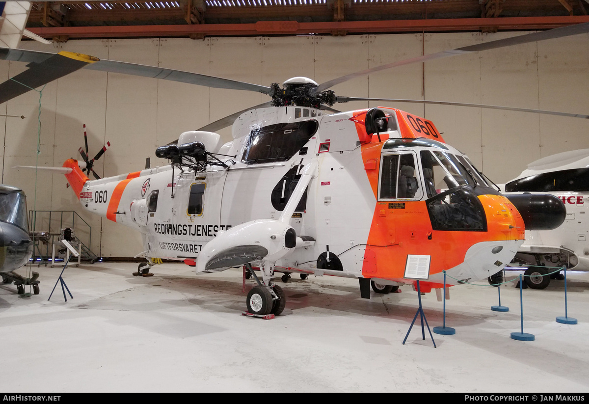 Aircraft Photo of 060 | Westland WS-61 Sea King Mk43B | Norway - Air Force | AirHistory.net #814055