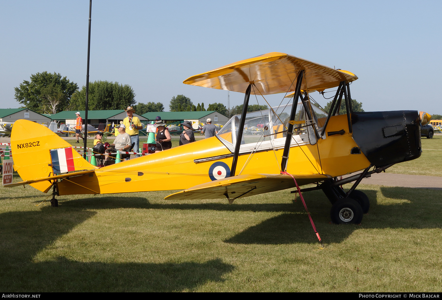Aircraft Photo of N82CZ / NX82CZ | De Havilland D.H. 82C Tiger Moth | Canada - Air Force | AirHistory.net #814060