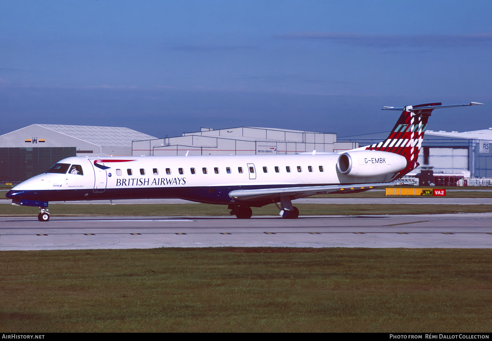 Aircraft Photo of G-EMBK | Embraer ERJ-145EU (EMB-145EU) | British Airways | AirHistory.net #814071