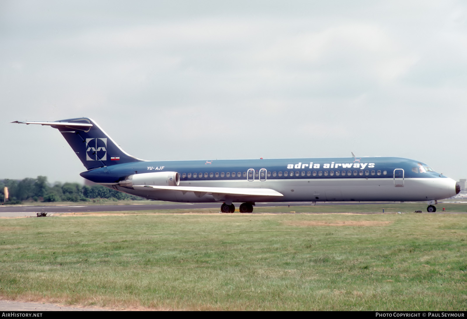 Aircraft Photo of YU-AJF | McDonnell Douglas DC-9-32 | Adria Airways | AirHistory.net #814073