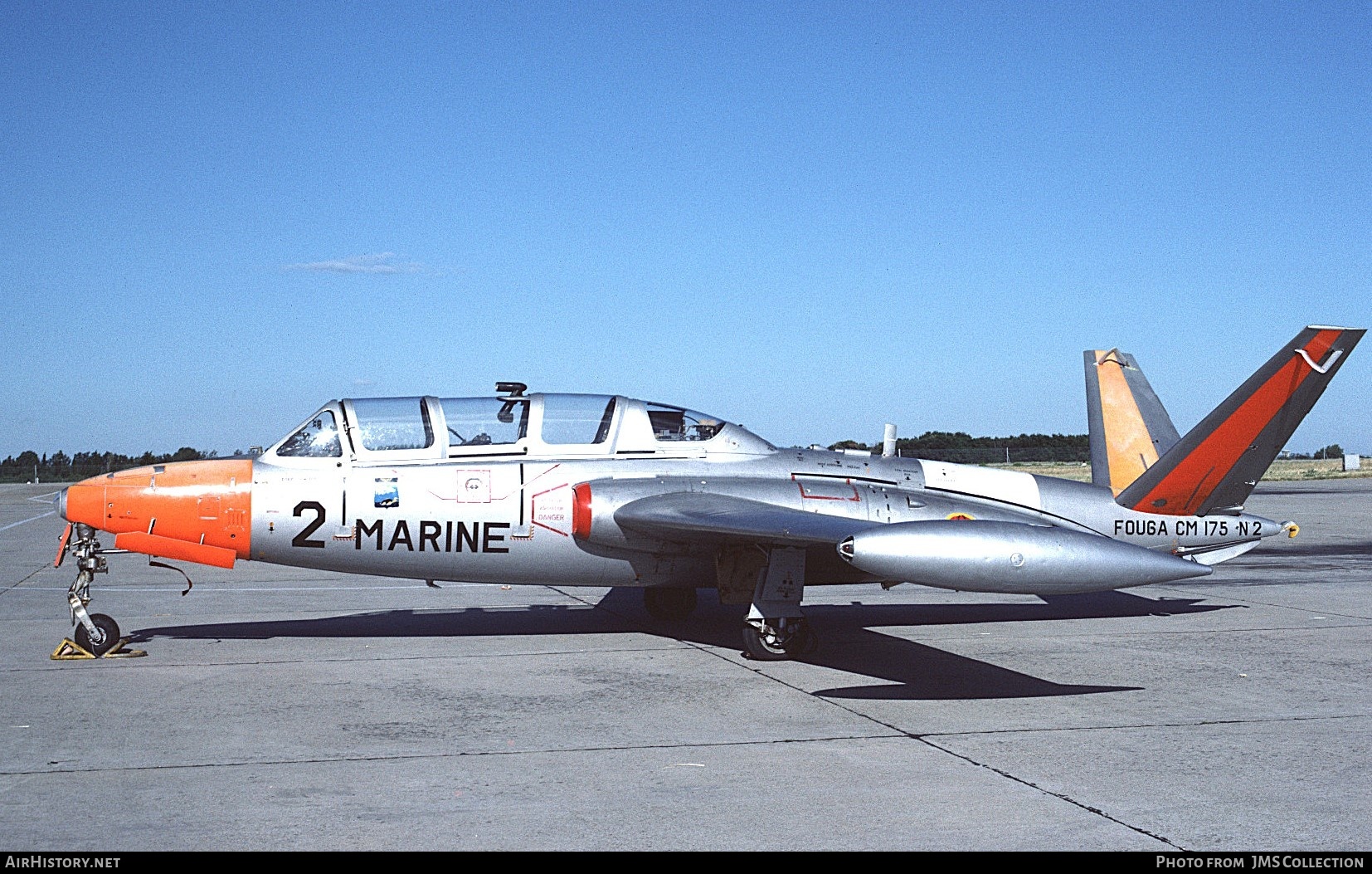 Aircraft Photo of 2 | Fouga CM-175 Zéphyr | France - Navy | AirHistory.net #814088