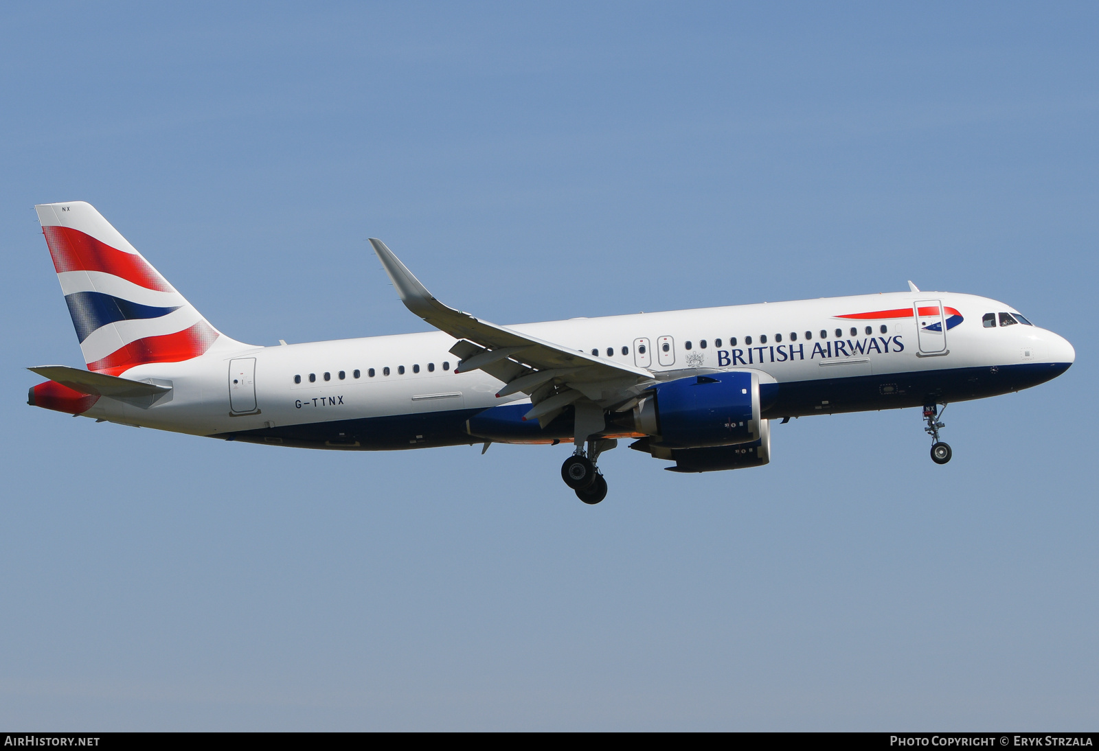 Aircraft Photo of G-TTNX | Airbus A320-251N | British Airways | AirHistory.net #814096