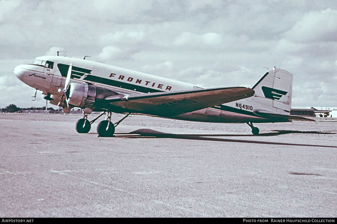 Aircraft Photo of N64910 | Douglas C-47A Dakota | Frontier Airlines | AirHistory.net #814109