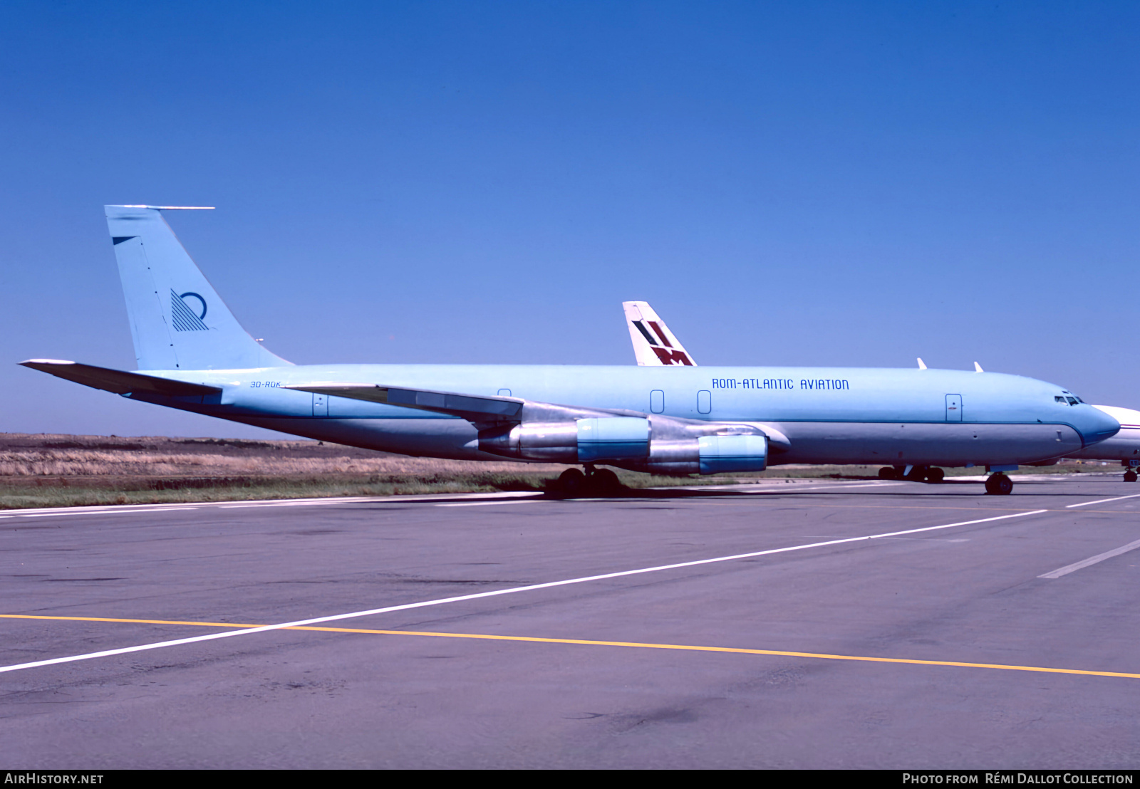 Aircraft Photo of 3D-ROK | Boeing 707-323C | Rom-Atlantic Aviation | AirHistory.net #814126