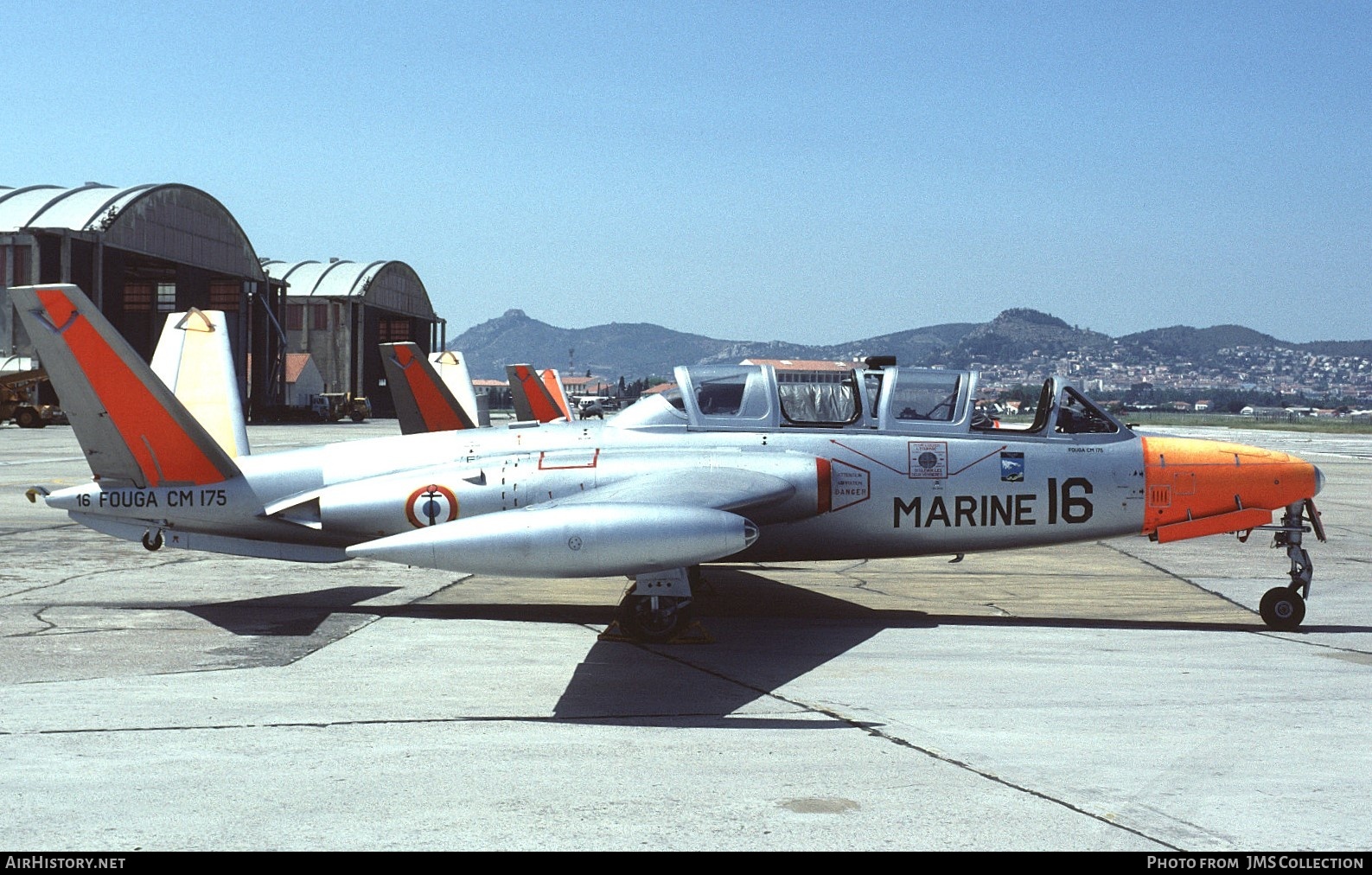 Aircraft Photo of 16 | Fouga CM-175 Zéphyr | France - Navy | AirHistory.net #814135