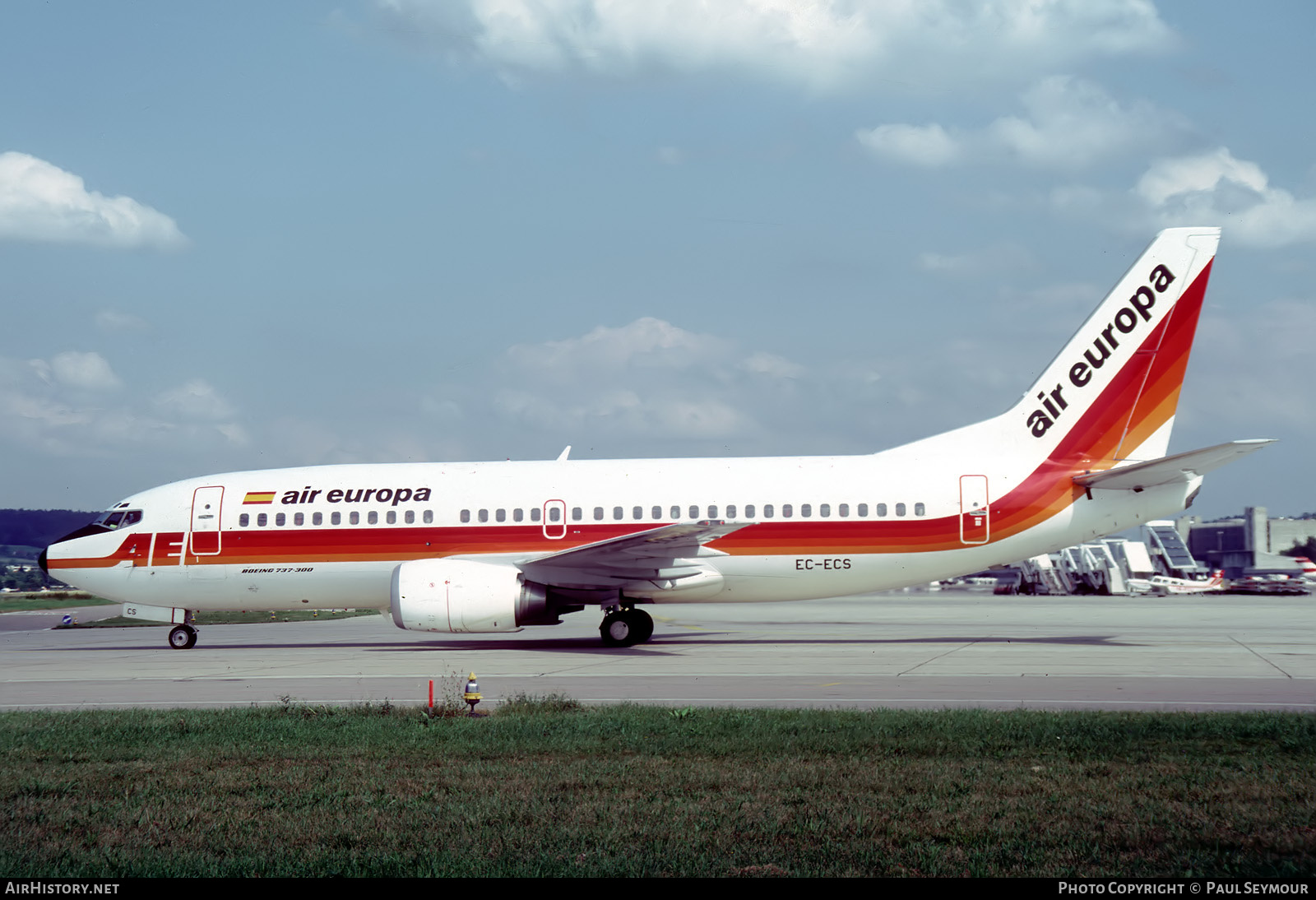 Aircraft Photo of EC-ECS | Boeing 737-375 | Air Europa | AirHistory.net #814142