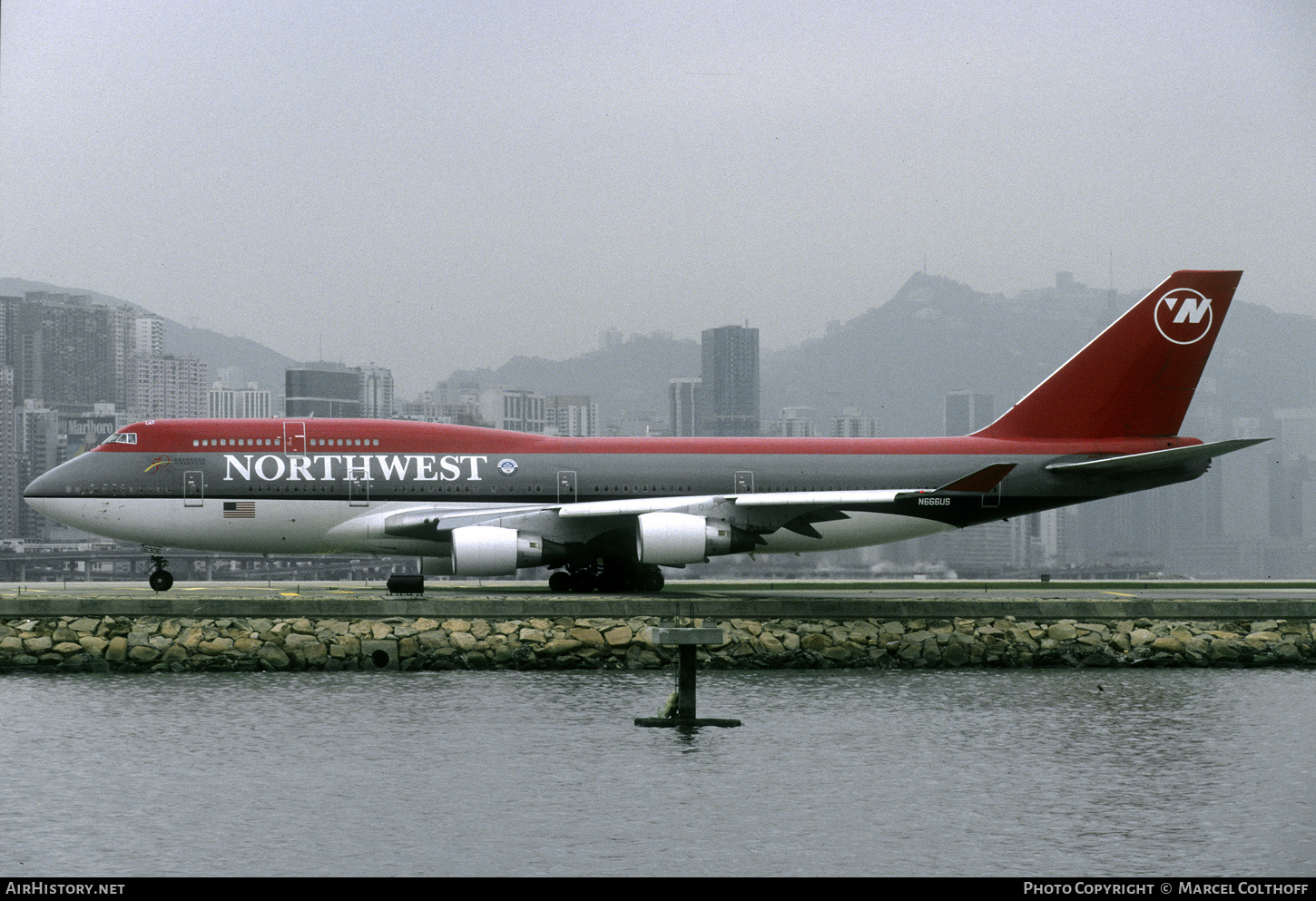 Aircraft Photo of N666US | Boeing 747-451 | Northwest Airlines | AirHistory.net #814143