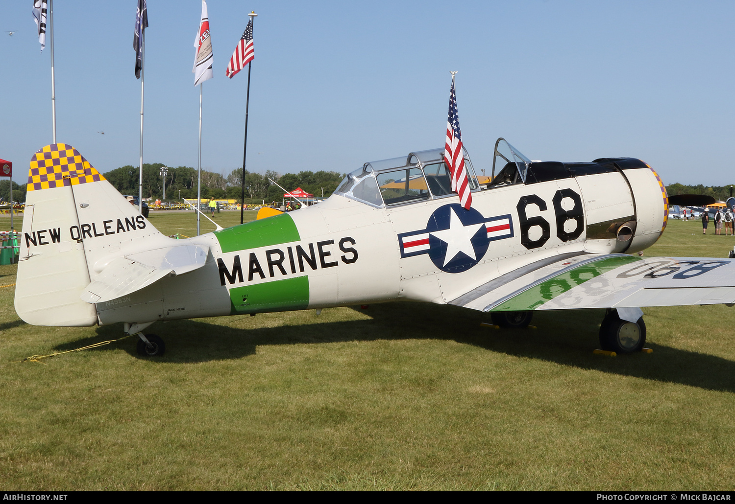 Aircraft Photo of N4983N | North American AT-6D Texan | USA - Marines | AirHistory.net #814162