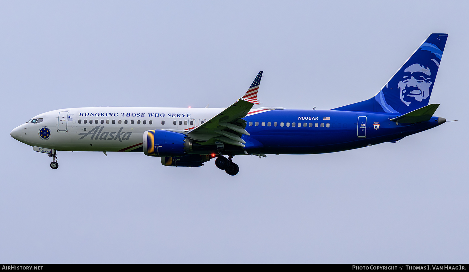 Aircraft Photo of N806AK | Boeing 737-8 Max 8 | Alaska Airlines | AirHistory.net #814180