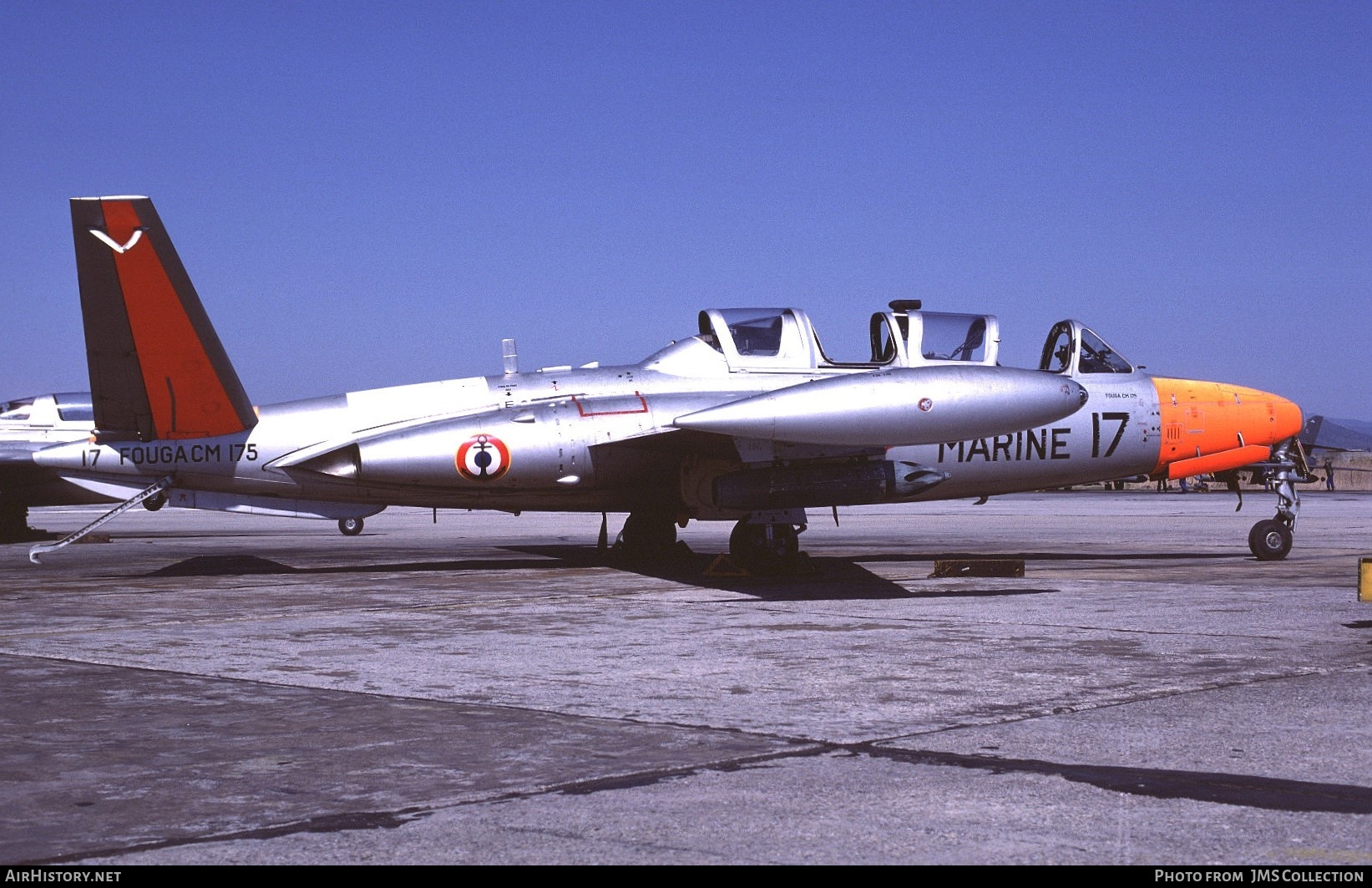 Aircraft Photo of 17 | Fouga CM-175 Zéphyr | France - Navy | AirHistory.net #814183