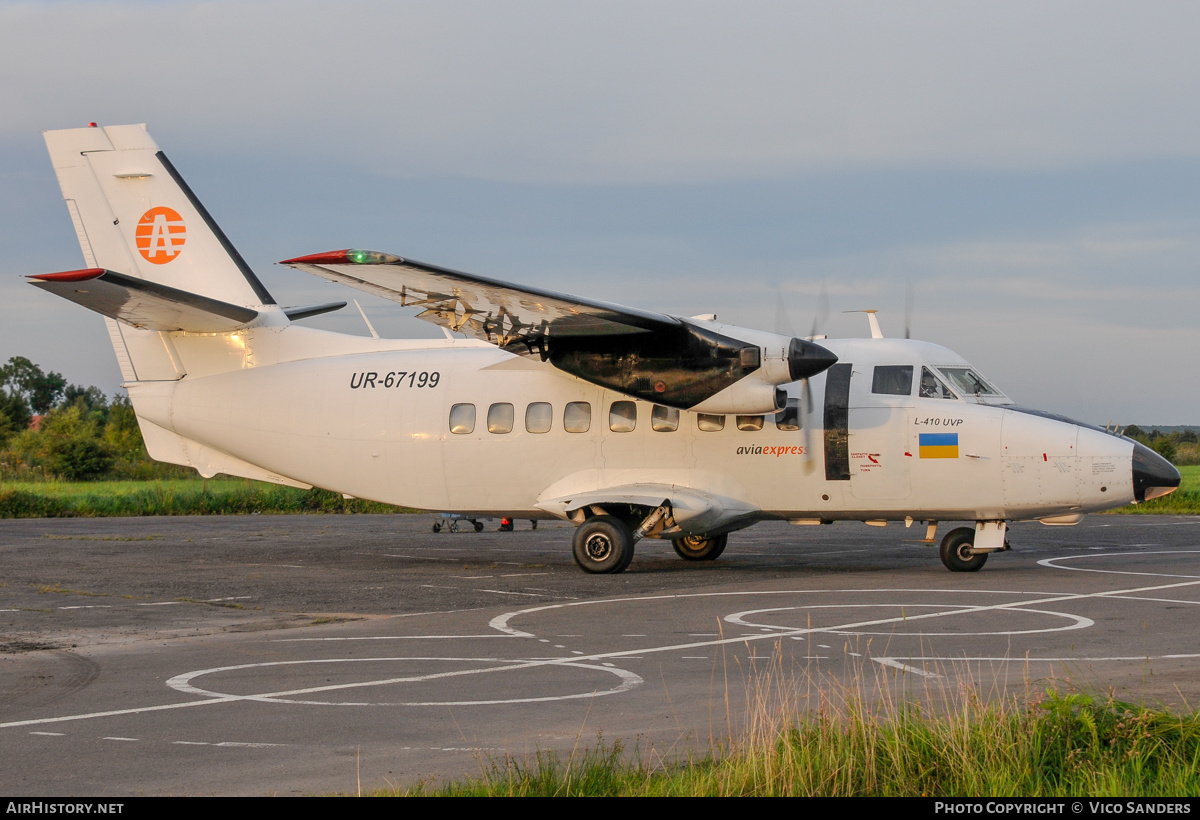Aircraft Photo of UR-67199 | Let L-410UVP Turbolet | Aviaexpress | AirHistory.net #814226