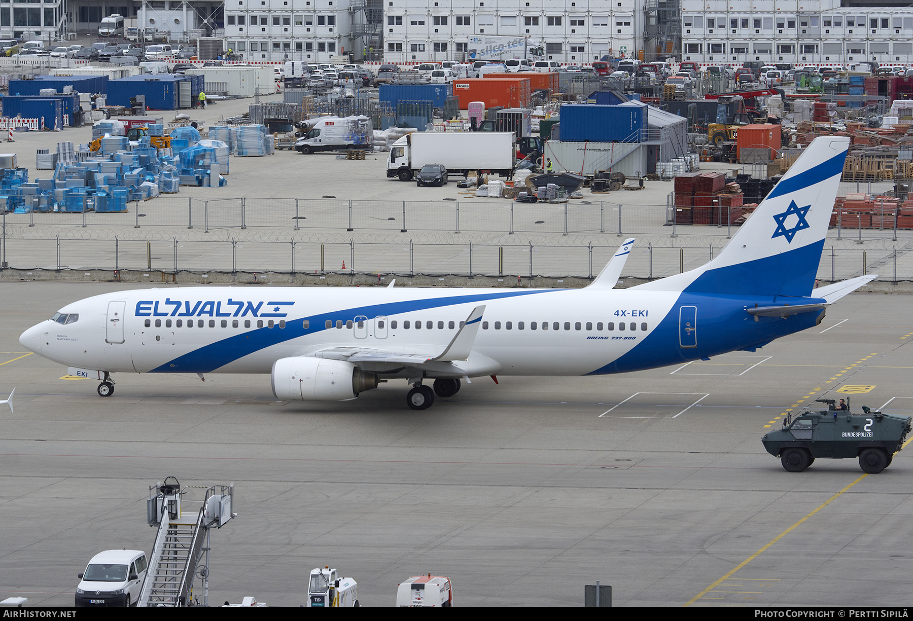 Aircraft Photo of 4X-EKI | Boeing 737-86N | El Al Israel Airlines | AirHistory.net #814268