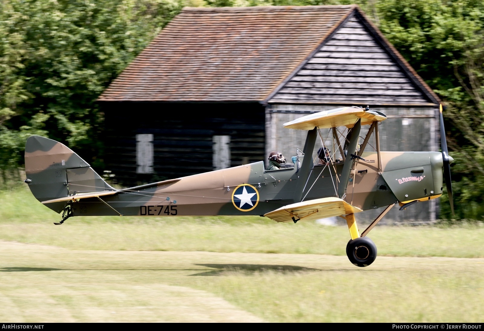 Aircraft Photo of G-BTOG / DE-745 | De Havilland D.H. 82A Tiger Moth | USA - Air Force | AirHistory.net #814276