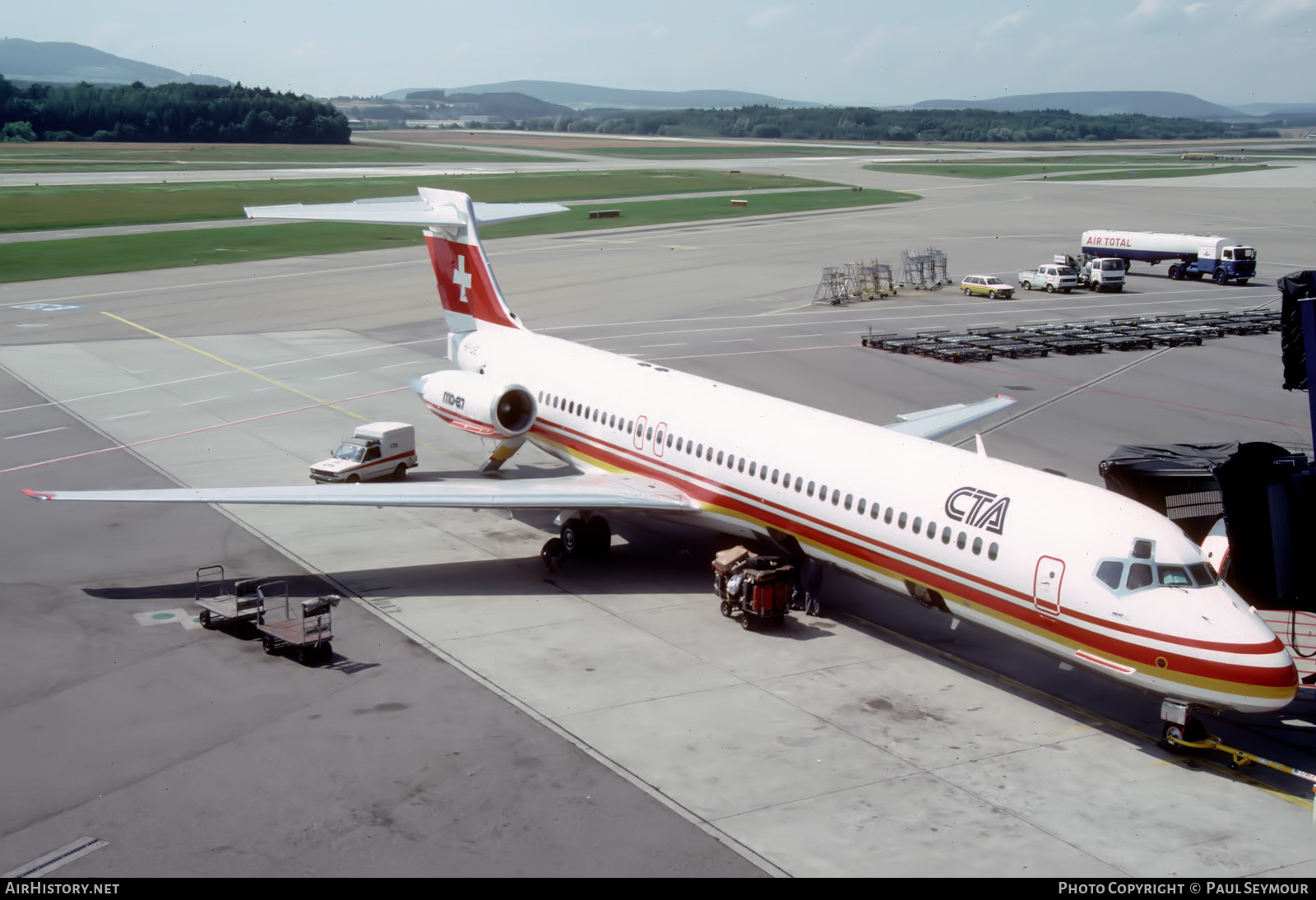 Aircraft Photo of HB-IUB | McDonnell Douglas MD-87 (DC-9-87) | CTA - Compagnie de Transport Aérien | AirHistory.net #814288